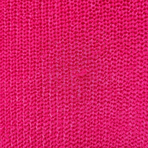 Pink  Soft Feel Sweater Poncho Shrug Short Sleeve Top - Picture 5 of 12